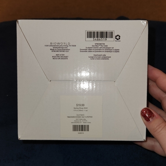 Salt & Pepper Set Star Wars Mandalorian The Child Baby Yoda - Picture 6 of 7